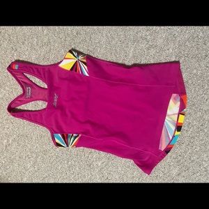 Zoot kaleidoscope triathlete tank